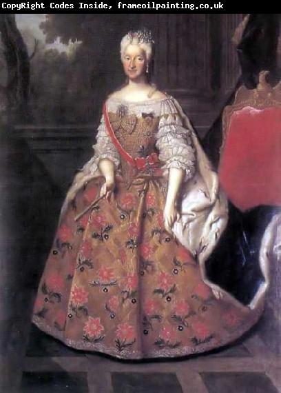 Louis de Silvestre Portrait de Marie-Josephe d'Autriche